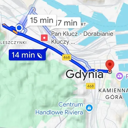 Mieszkanie Z Biurem Гдыня