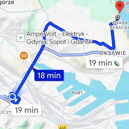 Mieszkanie Z Biurem Апартаменты Гдыня